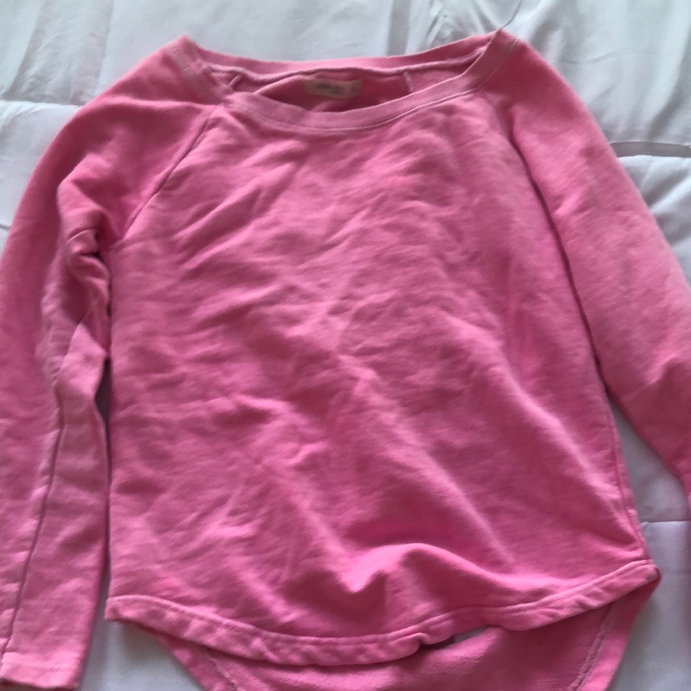 Ocean drive pink cut out shirt